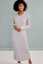 Load image into Gallery viewer, Long Sleeve Knit Midi Dress
