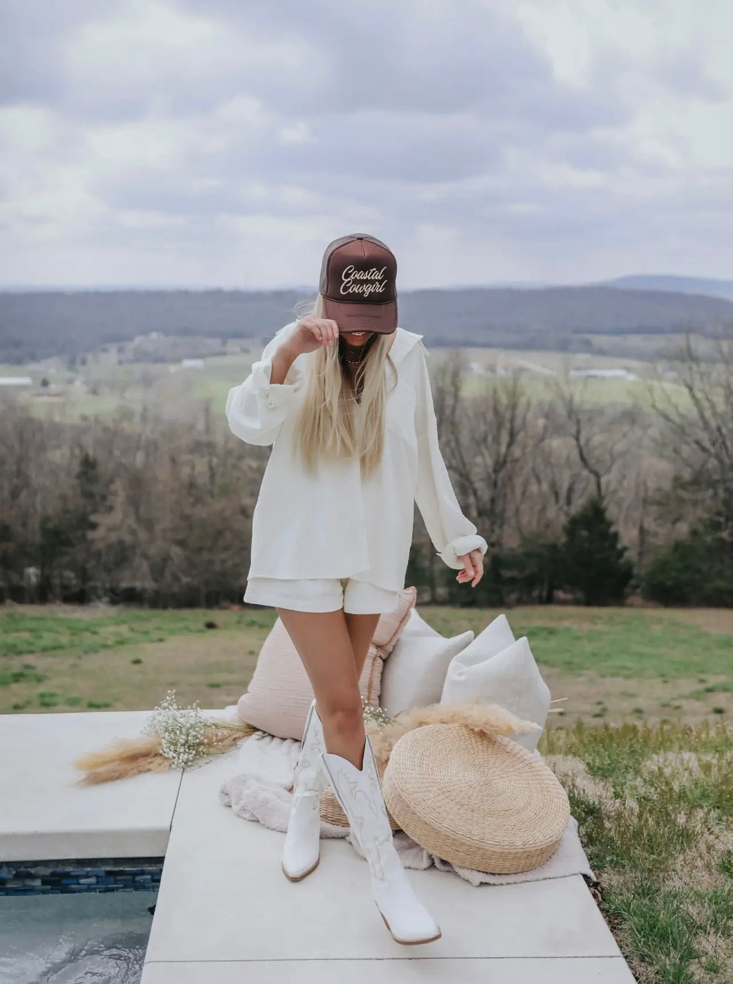 Coastal Cowgirl Trucker Hat