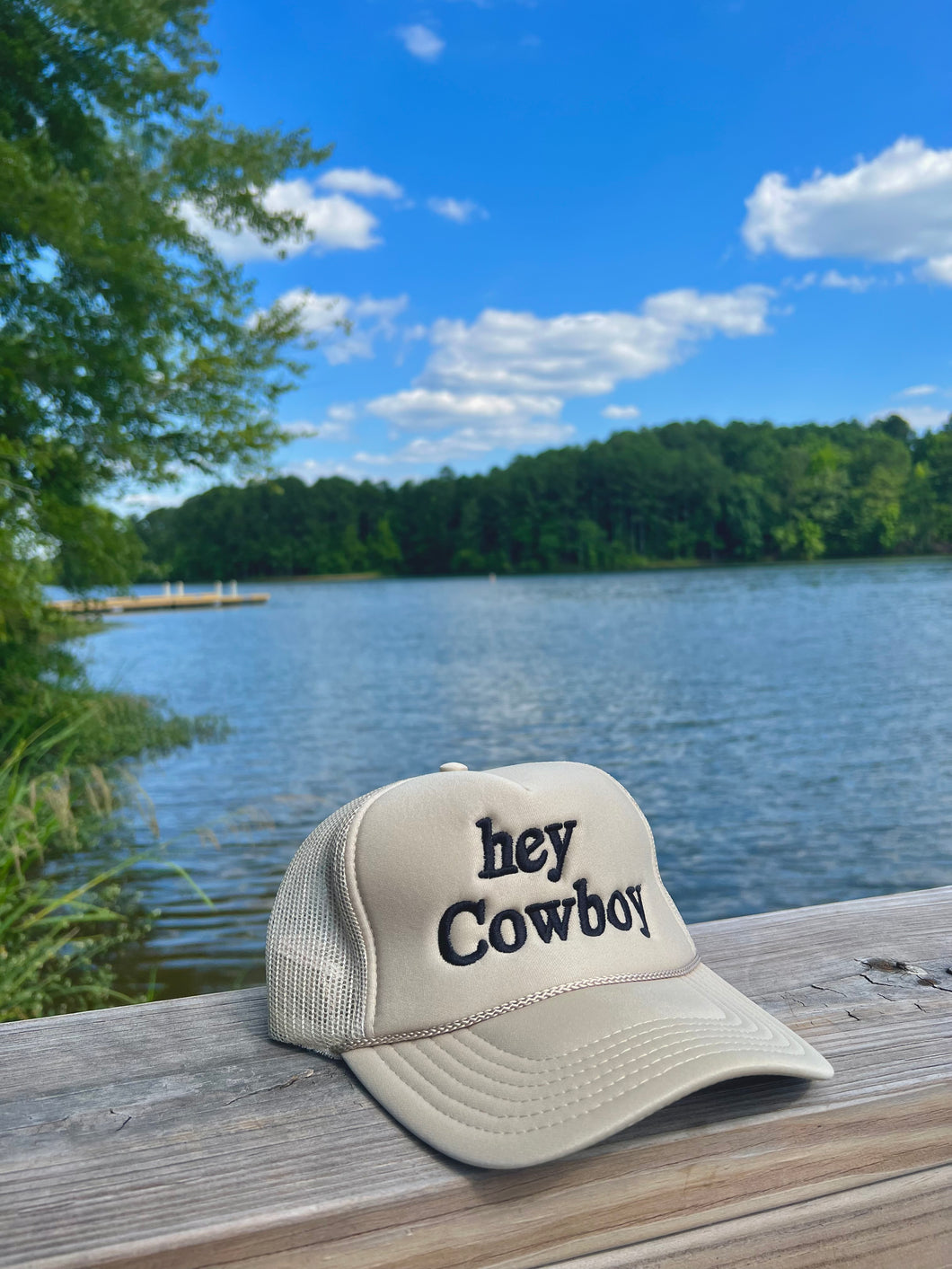 Hey Cowboy Trucker Hat