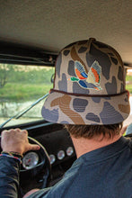 Load image into Gallery viewer, Burlebo Retro Camo Duck Hat
