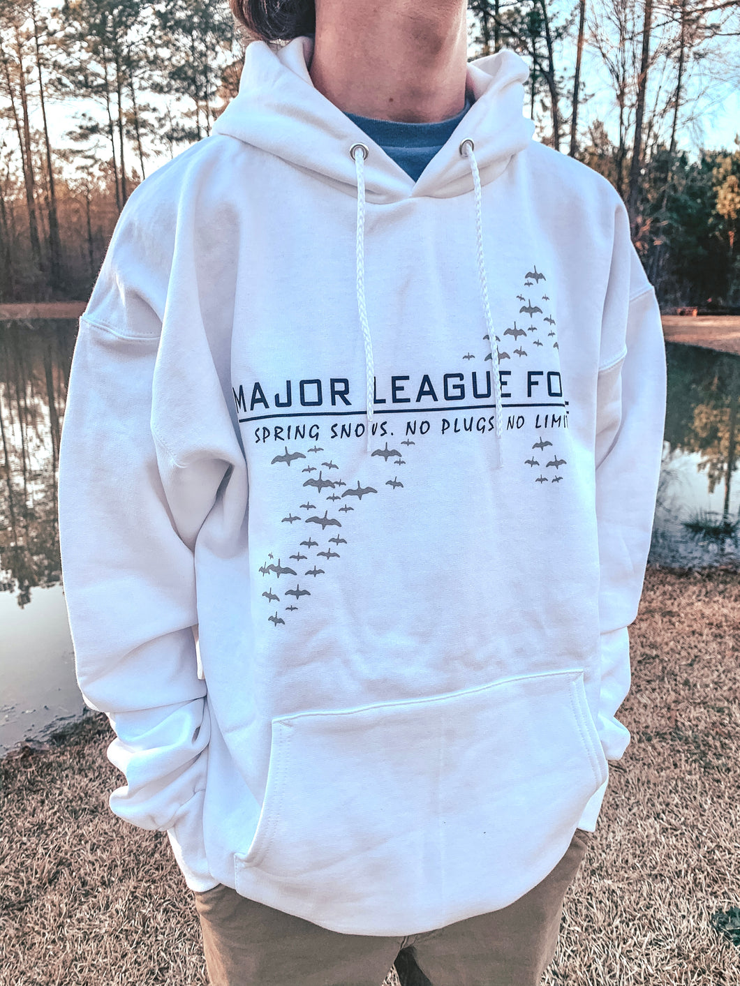 Spring Snow Goose Hoodie