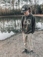 Load image into Gallery viewer, Olive Green Logo Hoodie
